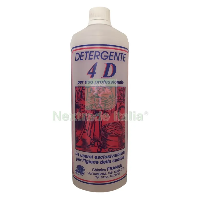 DETERGENTE LIQUIDO '4D' lt. 1 — Scarichi e sifoni — rif. FERX.6078716NLM