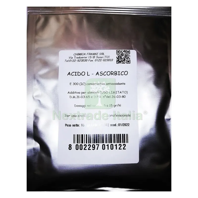 ACIDO ASCORBICO gr. 100 — Scarichi e sifoni — rif. FERX.6078750NLM ACIDO ASCORBICO gr. 100 — Scarichi e sifoni — rif. FERX.6078750NLM