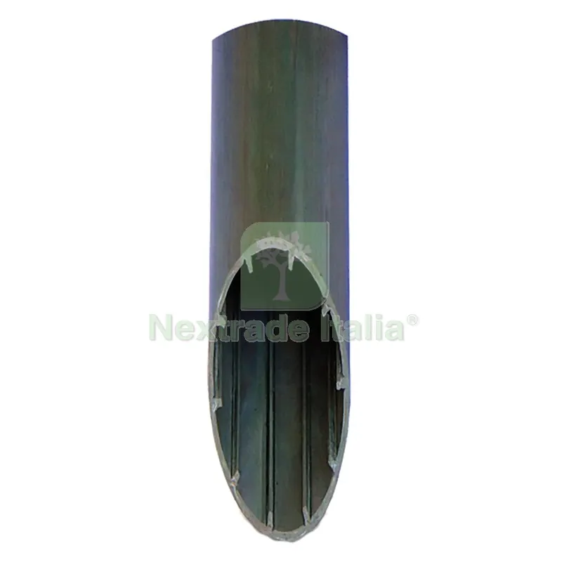 4PZ PALO INTERMEDIO PLASTICATO ø57 mm. - h. cm 200 — Tubi e raccordi — rif. FERX.6085049NLM