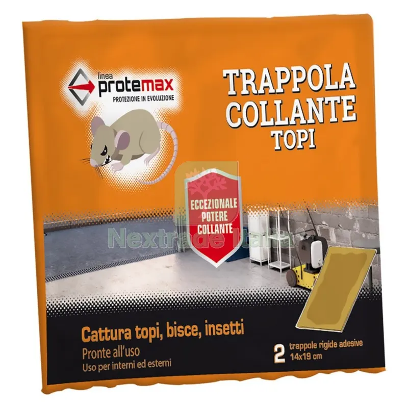 Colla per Topi Ecologica 2 tavolette cm 19 x 28 — Adesivi e sigillanti — rif. FERX.6063644NLM