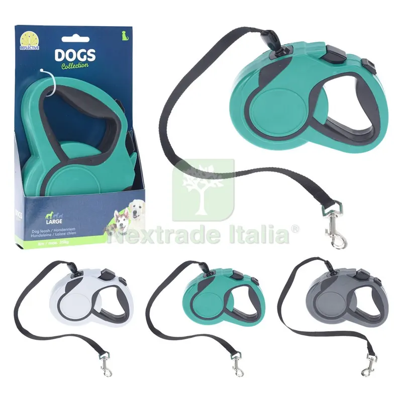 Guinzaglio per Cane mt. 8 - portata fino a 35 kg — Cani — rif. FERX.6059380NLM Guinzaglio per Cane mt. 8 - portata fino a 35 kg — Cani — rif. FERX.6059380NLM