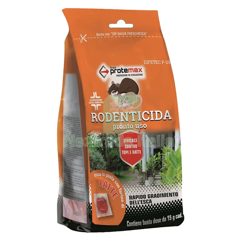ESCA TOPICIDA FRESCA 'PASTA ROSSA' kg. 1,5 — Disinfestazione e controllo nocivi — rif. FERX.6063891NLM