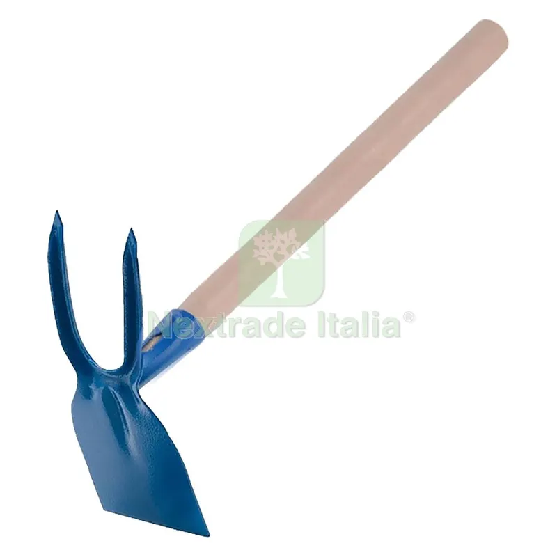 ZAPPA QUADRA CON BIDENTE 9 x 24 x 123 cm (totale) — Attrezzi da giardino — rif. FERX.6102162NLM ZAPPA QUADRA CON BIDENTE 9 x 24 x 123 cm (totale) — Attrezzi da giardino — rif. FERX.6102162NLM