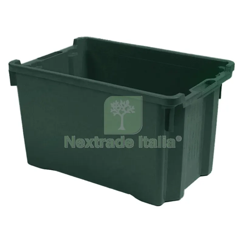 Cassetta PVC Impilabile cm 56 x 31 x h.35 - seconda scelta — Casalinghi e organizzazione — rif. FERX.ST95672NLM Cassetta PVC Impilabile cm 56 x 31 x h.35 - seconda scelta — Casalinghi e organizzazione — rif. FERX.ST95672NLM
