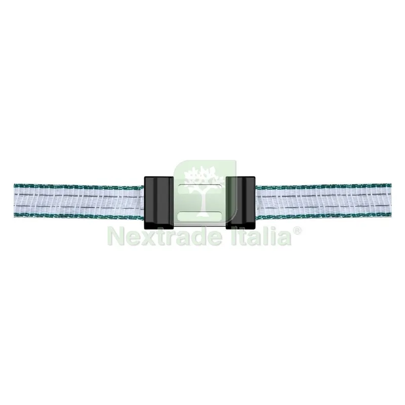 CONNETTORE PER FETTUCCIA 'LITZCLIP' 442001 per fettuccia h.20 mm max. nx1 — Recinto elettrico — rif. FERX.6049781NLM