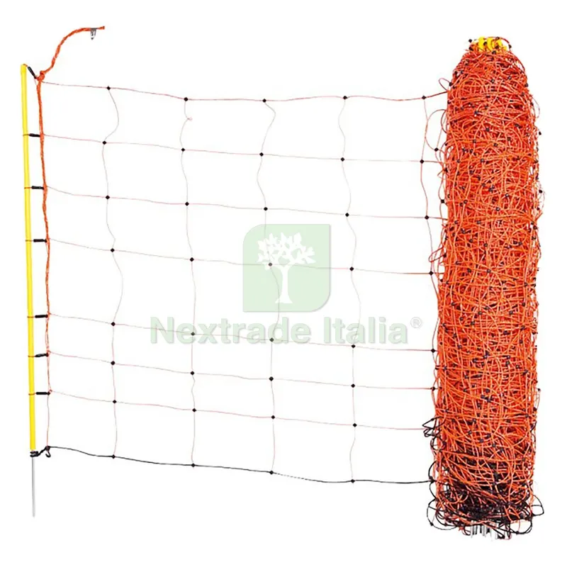 RETE PER OVINI ELETTRIFICABILE H. 108 cm x 50 mt - paletto 1 punta — Reti e recinzioni — rif. FERX.6049818NLM RETE PER OVINI ELETTRIFICABILE H. 108 cm x 50 mt - paletto 1 punta — Reti e recinzioni — rif. FERX.6049818NLM