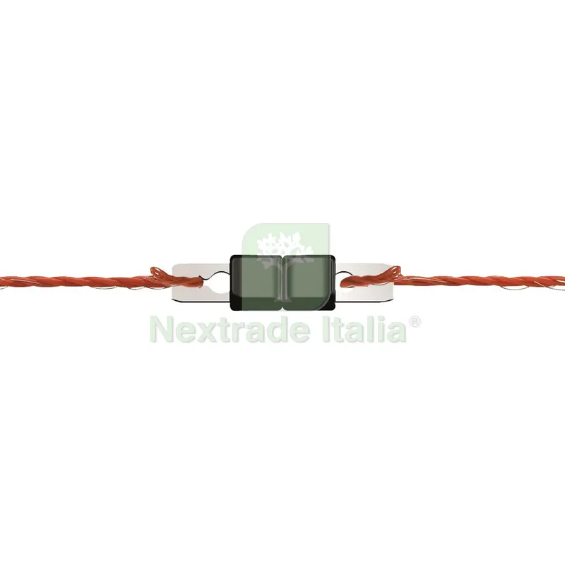 CONNETTORE PER FILO 'LITZCLIP' per filo Ø 3 mm max. — Accessori recinzione — rif. FERX.6049796NLM