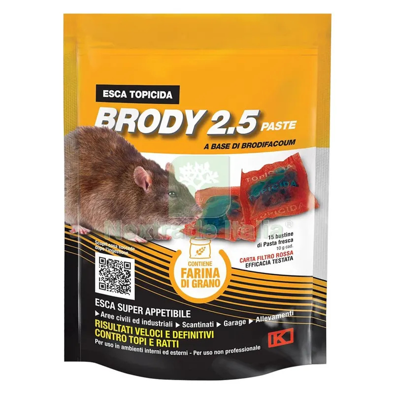 6PZ ESCA TOPICIDA FRESCA gr. 150 - rossa — Disinfestazione e controllo nocivi — rif. FERX.6063673NLM
