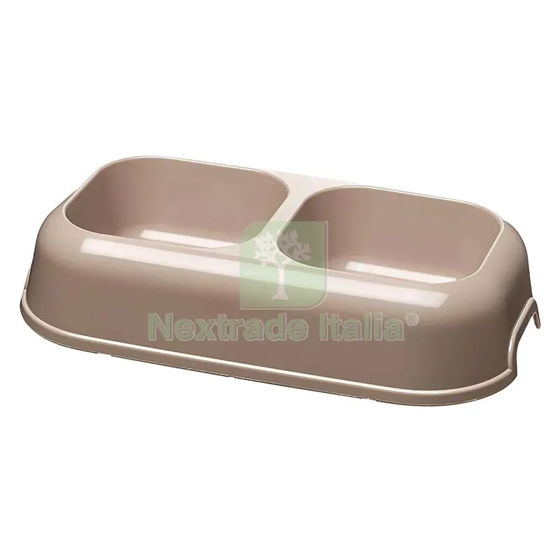 6PZ Ciotola per Cane Doppia 'party' Lt. 0,7 - cm. 26,5 x 15 x h. 5,6 — Cucina e coltelleria — rif. FERX.6060312NLM