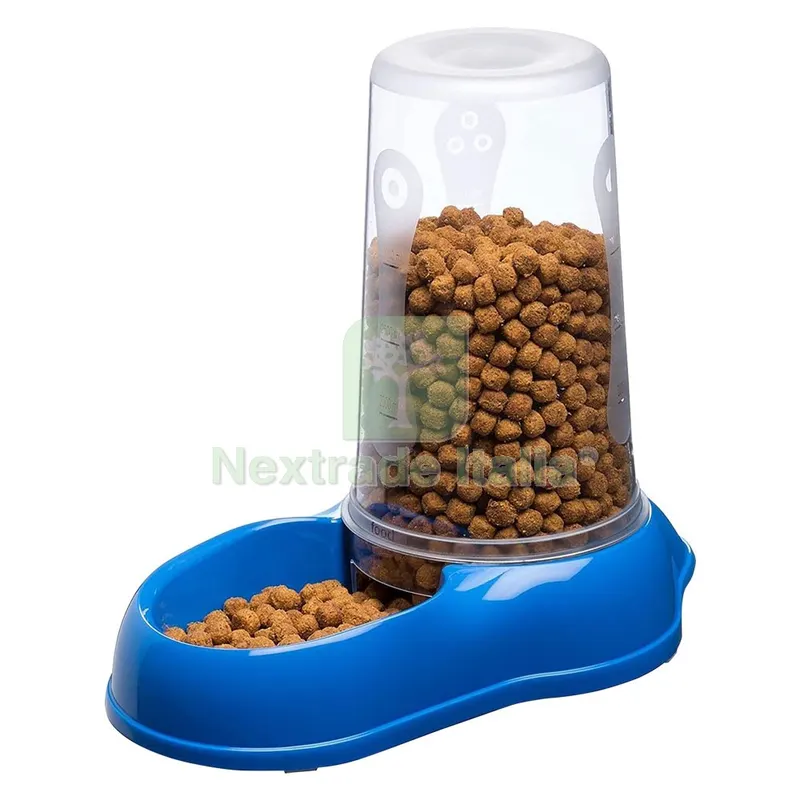 6PZ CIOTOLA FUNZIONE ACQUA/CIBO CON RISERVA 'AZIMUT' cm 16,5 x 25 x h 24,5 - lt 1,5 — Cucina e coltelleria — rif. FERX.6060322NLM