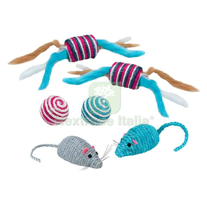 6PZ Gioco in Fibra Naturale varie fantasie — Tempo libero outdoor — rif. FERX.6061308NLM 6PZ Gioco in Fibra Naturale varie fantasie — Tempo libero outdoor — rif. FERX.6061308NLM