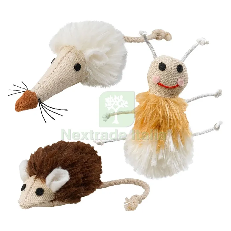 3PZ GIOCO IN PELUCHE varie fantasie — Tempo libero outdoor — rif. FERX.6061310NLM