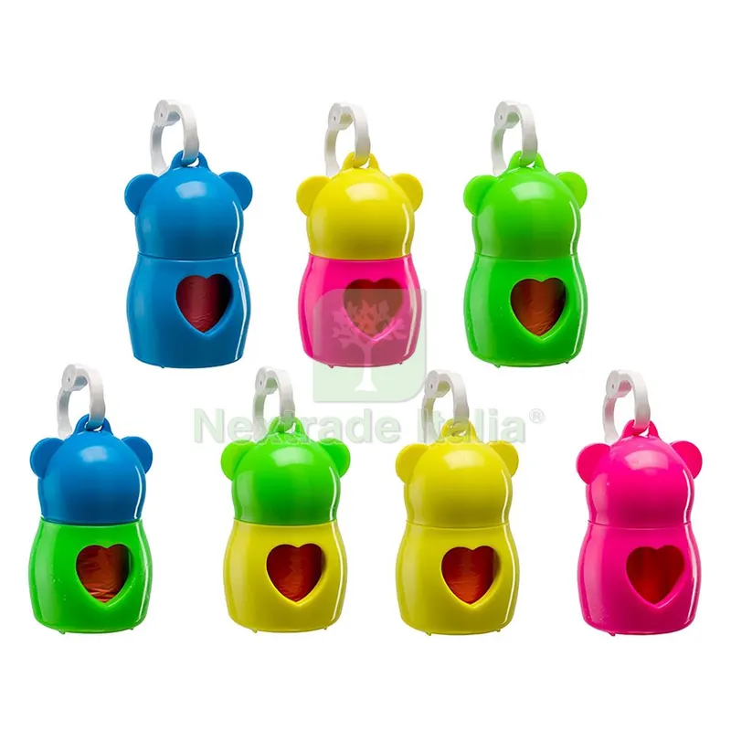 5PZ Contenitore Sacchetti Raccolta Deiezioni Animali 'dudu'' cm 5,5 x h.9 — Casalinghi e organizzazione — rif. FERX.6061360NLM