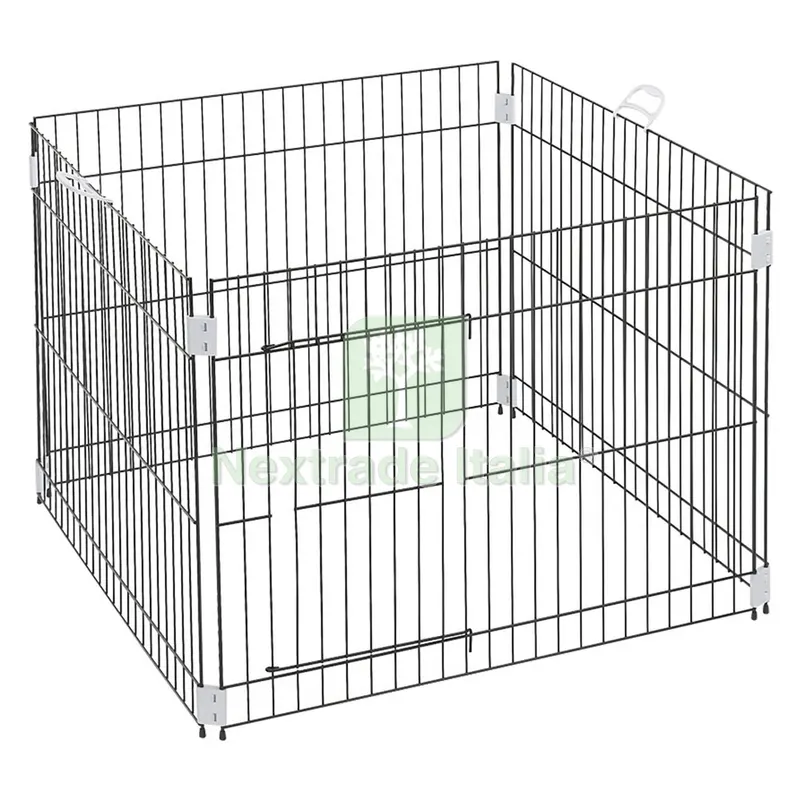 Recinto Educativo per Cuccioli 'DOG Training' cm 80 x 80 x h 62 — Accessori recinzione — rif. FERX.6061410NLM Recinto Educativo per Cuccioli 'DOG Training' cm 80 x 80 x h 62 — Accessori recinzione — rif. FERX.6061410NLM