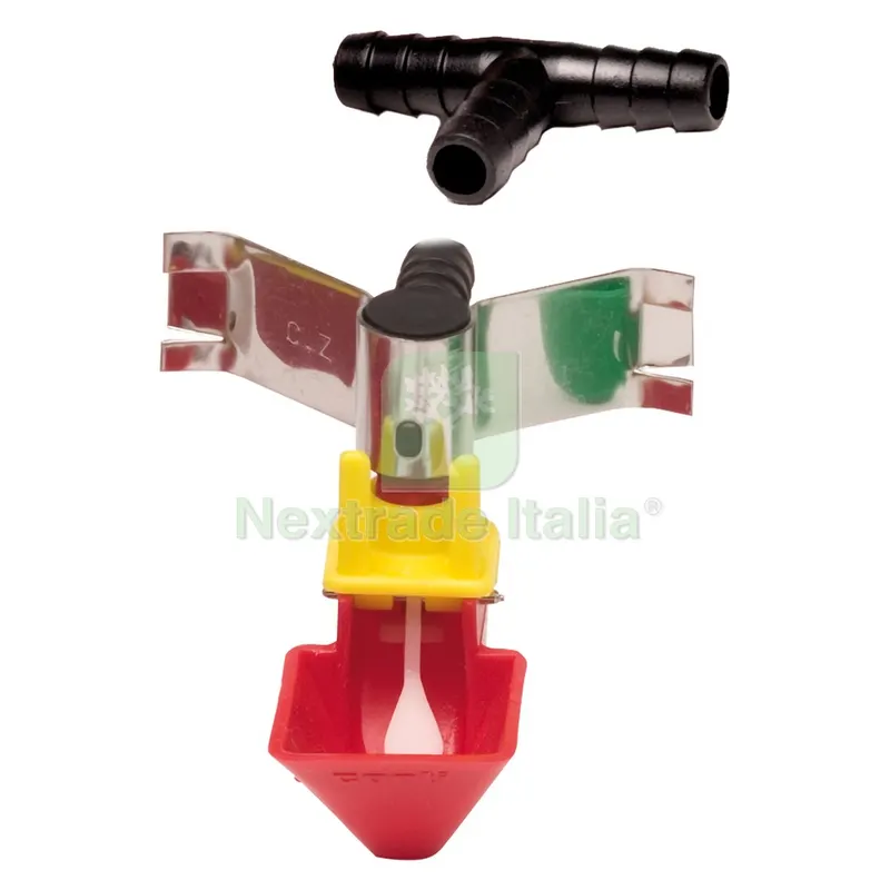 25PZ ABBEVERATOIO AUTOMATICO PER PULCINI applicabile alle gabbie — Mangimi e alimentazione — rif. FERX.604878NLM 25PZ ABBEVERATOIO AUTOMATICO PER PULCINI applicabile alle gabbie — Mangimi e alimentazione — rif. FERX.604878NLM