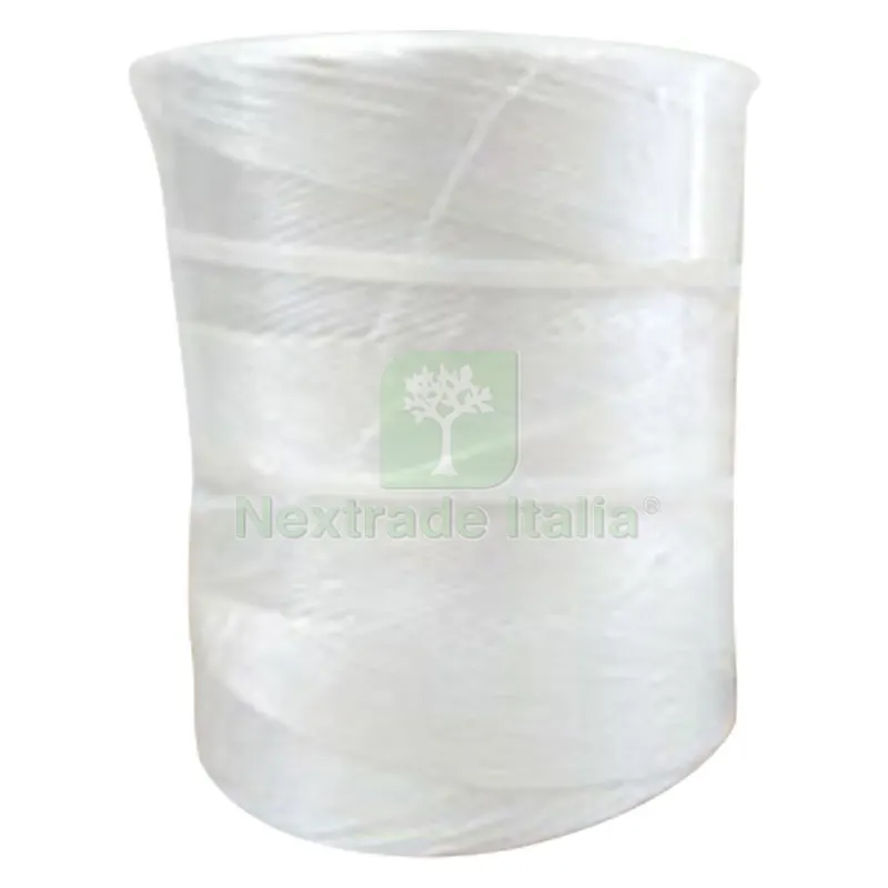 12KG SPAGO IN POLIPROPILENE Titolo 500 - Ø 2,5 mm. ca. - bianco — Pile e batterie — rif. FERX.801583NLM 12KG SPAGO IN POLIPROPILENE Titolo 500 - Ø 2,5 mm. ca. - bianco — Pile e batterie — rif. FERX.801583NLM