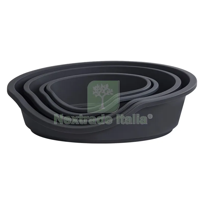 Lettino per Animali 'tino ECO' mod. 80 ghiaccio - cm 80 x 60 x h.25 — Casalinghi e organizzazione — rif. FERX.606114NLM Lettino per Animali 'tino ECO' mod. 80 ghiaccio - cm 80 x 60 x h.25 — Casalinghi e organizzazione — rif. FERX.606114NLM