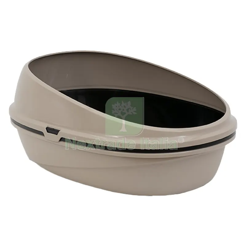 TOILETTE PER GATTI 'PIN UP LUXO' mod. large - cm 58 x 39 x h. 17 — Gatti — rif. FERX.6060595NLM