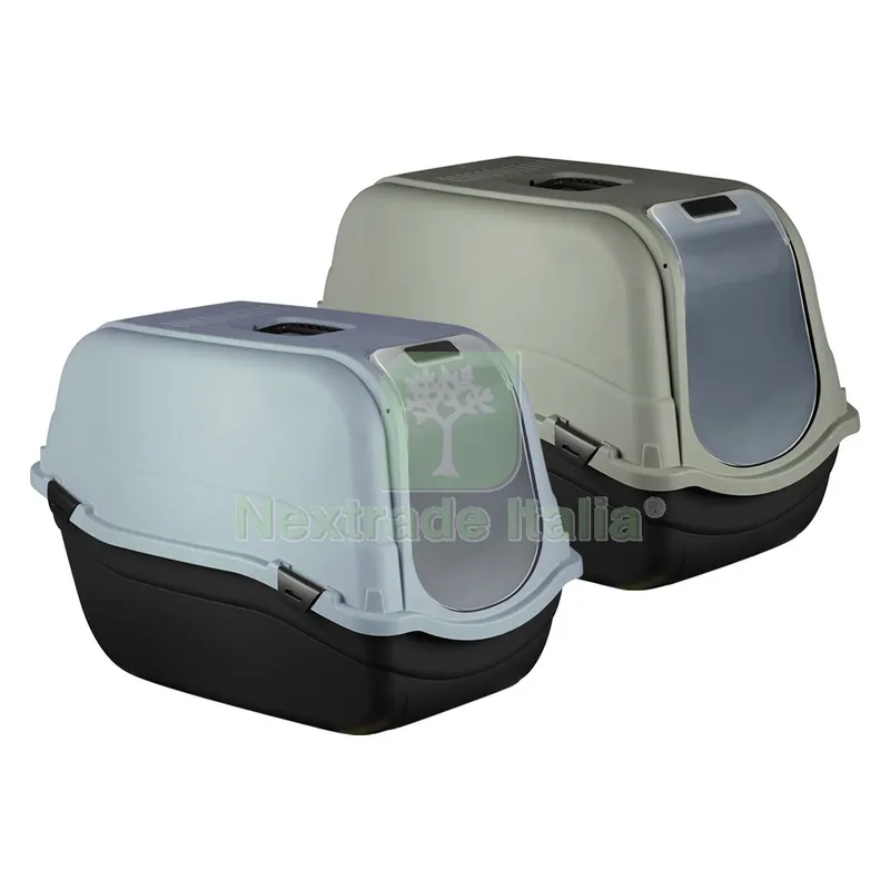 TOILETTE PER GATTI 'ROMEO MAXI ECO' col. verde - cm 44 x 65 x h. 46 — Gatti — rif. FERX.6060647NLM