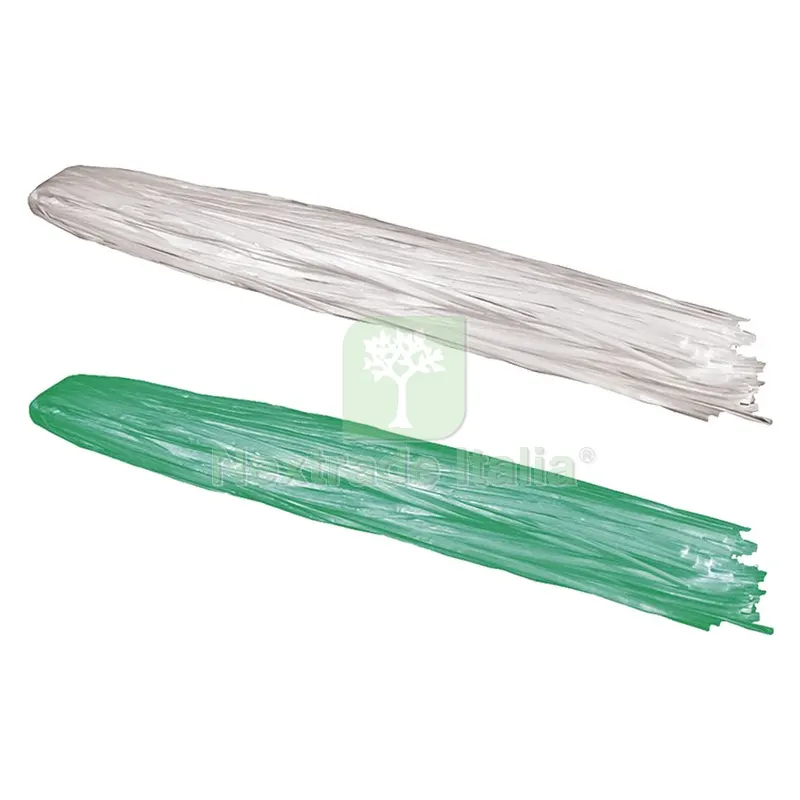 15KG RAFIA SINTETICA A MAZZETTI gr. 200 circa - colore verde — Vernici e smalti — rif. FERX.608392NLM