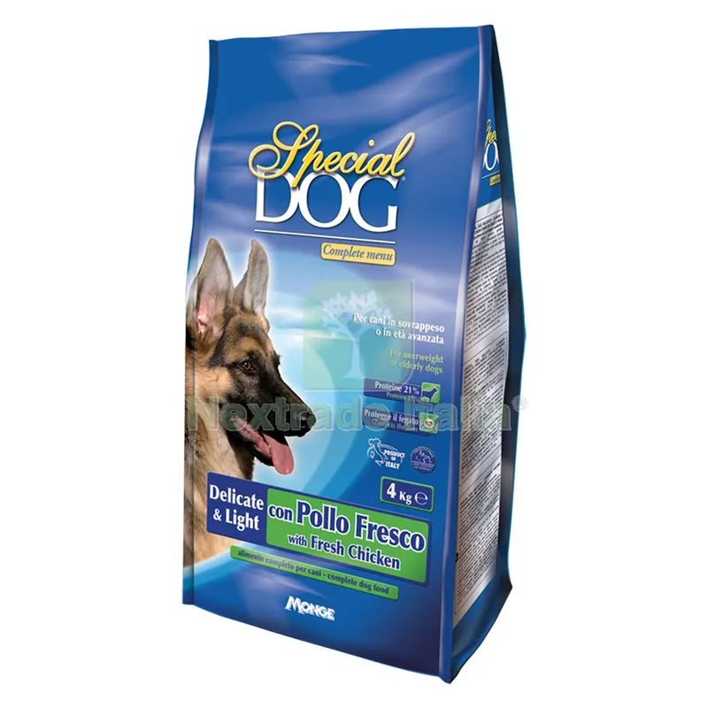 Crocchette per Cani Anziani 'special DOG' Delicate-light con pollo fresco - kg 4 — Mangimi e alimentazione — rif. FERX.6160693NLM Crocchette per Cani Anziani 'special DOG' Delicate-light con pollo fresco - kg 4 — Mangimi e alimentazione — rif. FERX.6160693NLM