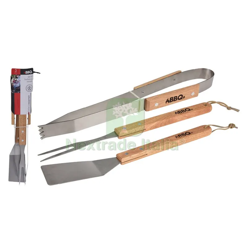 Set per Barbecue 3 pz codice 8038219 — Tempo libero outdoor — rif. FERX.8038219NLM Set per Barbecue 3 pz codice 8038219 — Tempo libero outdoor — rif. FERX.8038219NLM