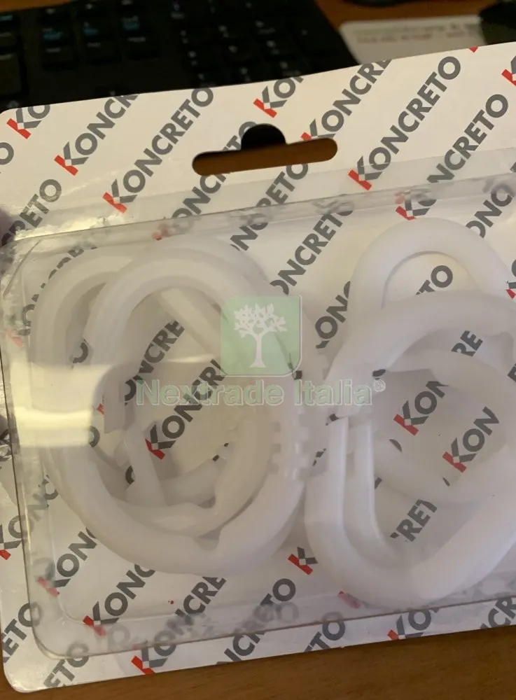Anello Nylon per Tenda Doccia mm 55 - pz. 8 — Accessori bagno — rif. FERX.032242NLM — foto 2