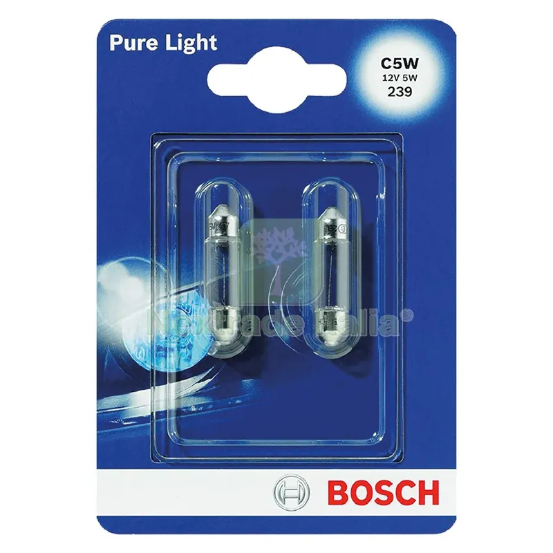 Lampadina Luce Targa attacco SV8,5-8 - 2 pezzi — Illuminazione — rif. FERX.6060702NLM