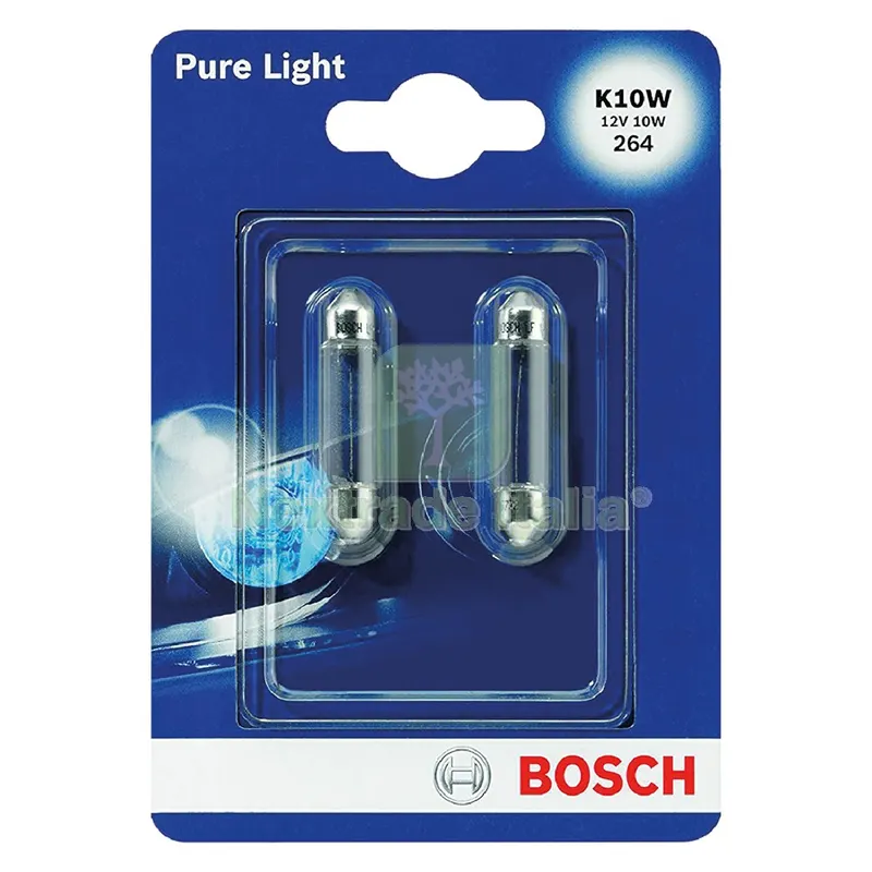 Lampadina per Abitacolo/Faro Posteriore 10 watt - 2 pezzi — Illuminazione — rif. FERX.6060710NLM