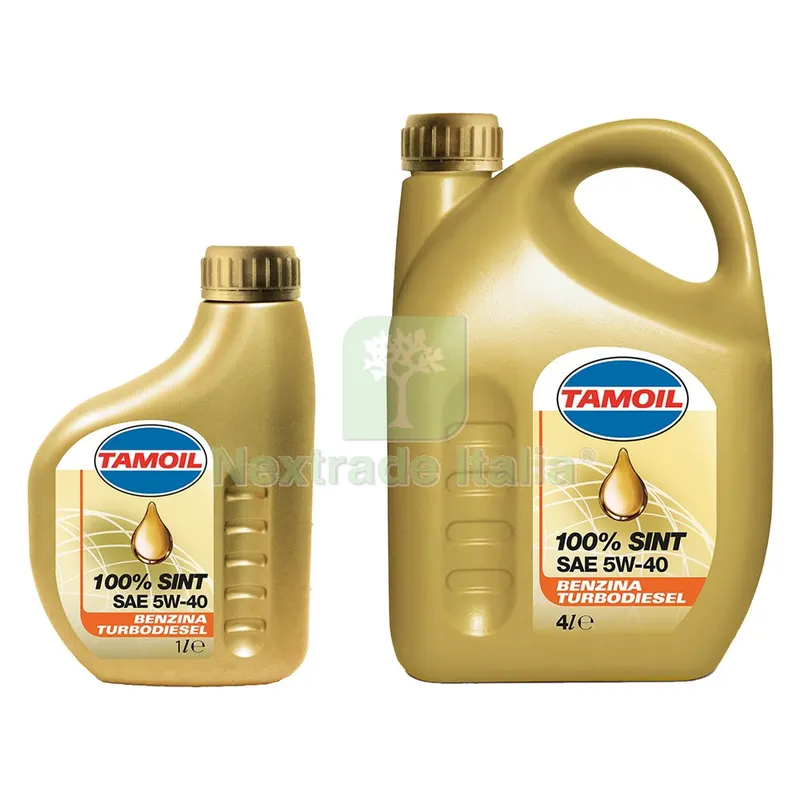 12PZ Olio Motore per Autovetture 'tamoil 100% Sint' 5W40 - lt. 1 — Ricambi e fluidi auto — rif. FERX.6060506NLM 12PZ Olio Motore per Autovetture 'tamoil 100% Sint' 5W40 - lt. 1 — Ricambi e fluidi auto — rif. FERX.6060506NLM