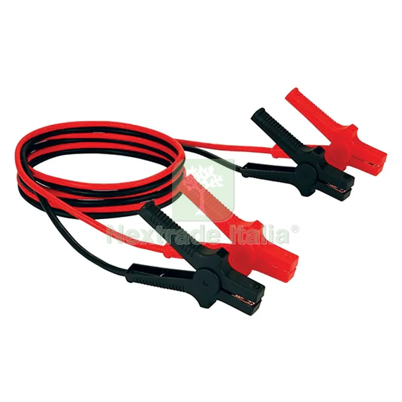 Cavi per Batteria di Soccorso 400 amp. cavo mt. 2,5 — Cavi e fili — rif. FERX.506344NLM