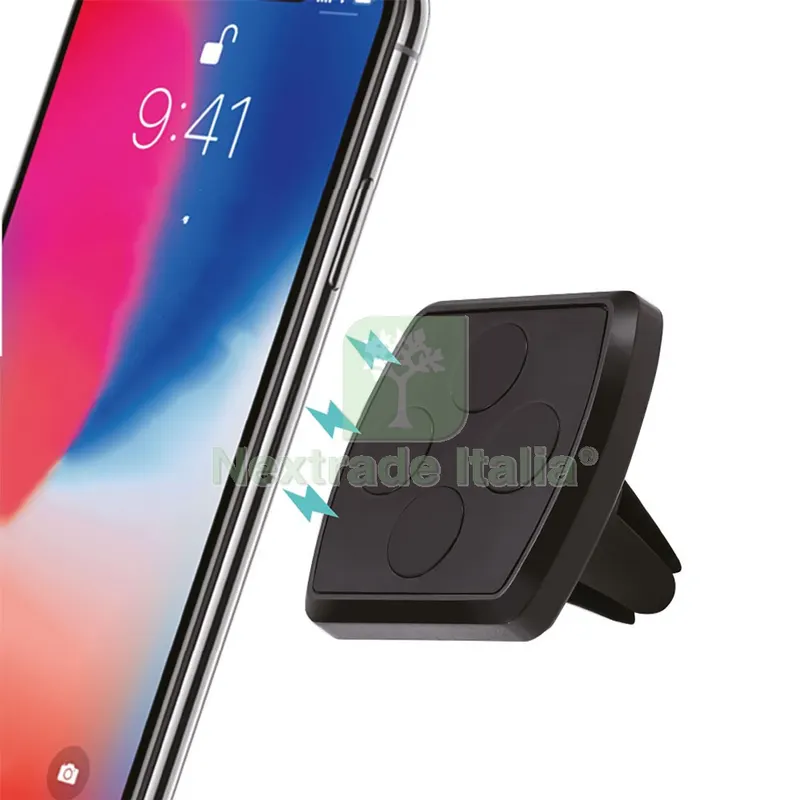 12PZ SUPPORTO SMARTPHONE MAGNETICO PER AUTOMOBILE nero — Elettronica e TV — rif. FERX.8122093NLM