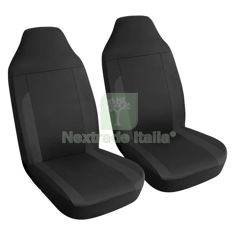 COPRISEDILE 'NIZZA NERO' set da 4 pezzi - 2 sedili + 2 poggitesta — Tempo libero outdoor — rif. FERX.6060862NLM