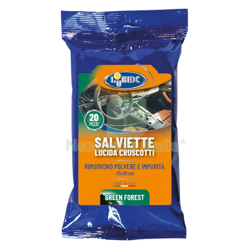SALVIETTE LUCIDA CRUSCOTTI cm 20X30 — Cura e pulizia auto — rif. FERX.6061006NLM