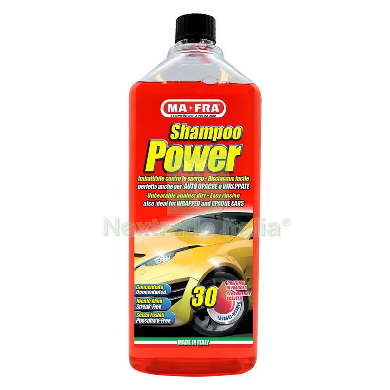 SHAMPOO AUTO CONCENTRATO 'POWER DUAL' ml 1000 — Cura e pulizia auto — rif. FERX.6060970NLM