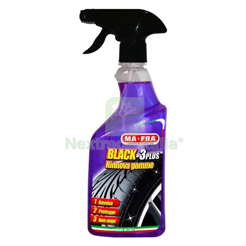 RINNOVA GOMME 'BLACK 3 PLUS' ml 500 — Cura e accessori auto — rif. FERX.920035NLM