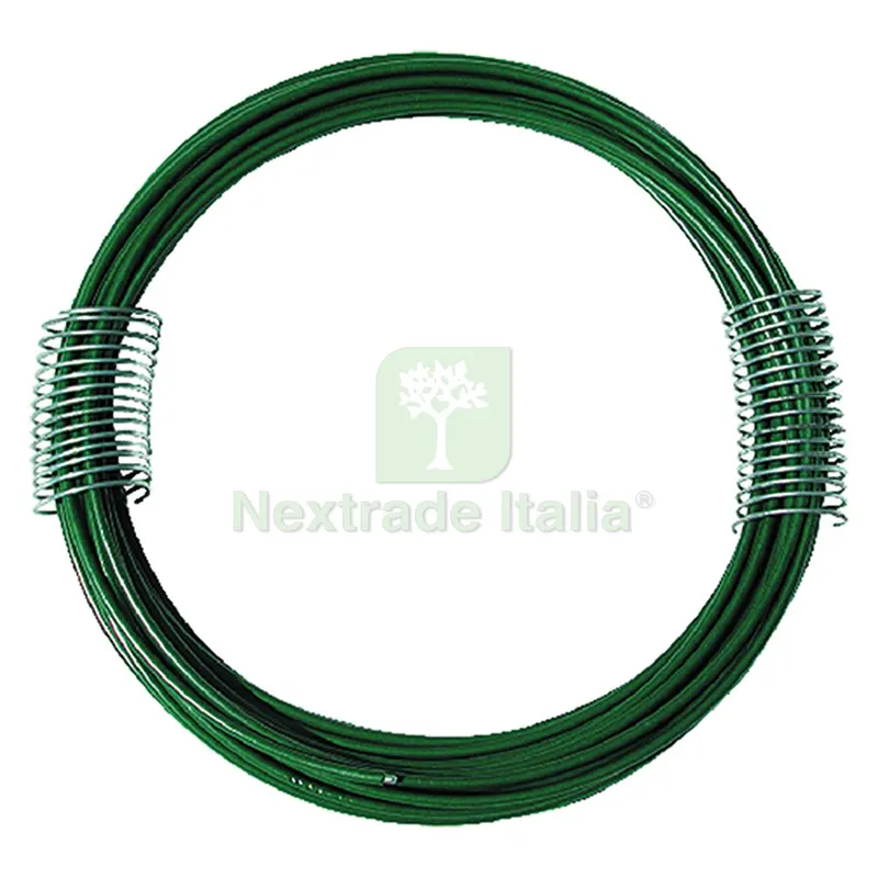 MATASSINA FILO FERRO PLASTIFICATO mm 1,4 - mt. 20 — Reti e recinzioni — rif. FERX.010642NLM MATASSINA FILO FERRO PLASTIFICATO mm 1,4 - mt. 20 — Reti e recinzioni — rif. FERX.010642NLM