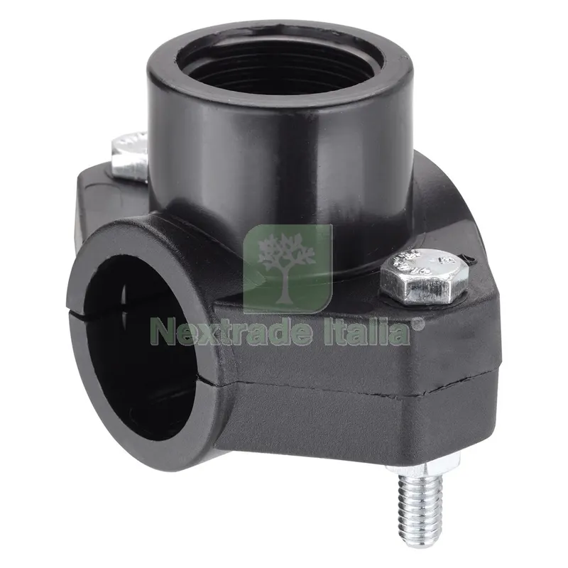 PRESA A STAFFA IN POLIPROPILENE diametro 32 x 3/4 - pz 2 — Interruttori e prese — rif. FERX.020610NLM PRESA A STAFFA IN POLIPROPILENE diametro 32 x 3/4 - pz 2 — Interruttori e prese — rif. FERX.020610NLM