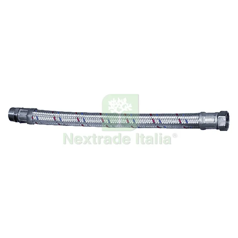 FLESSIBILE PROLUNGATO cm 40 - M 1/2 X F 3/8 - pz.2 — Interruttori e prese — rif. FERX.020428NLM