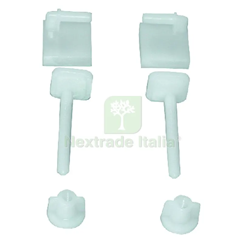 SUPPORTI PER COPRIVASO in pvc - 2 pz — Sanitari e ceramiche — rif. FERX.020020NLM SUPPORTI PER COPRIVASO in pvc - 2 pz — Sanitari e ceramiche — rif. FERX.020020NLM