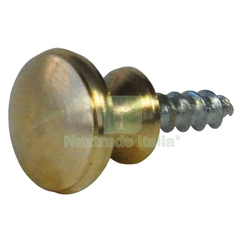 Pomolino per Cofanetti mm. 12 - pz. 2 — Maniglie e pomelli — rif. FERX.038140NLM