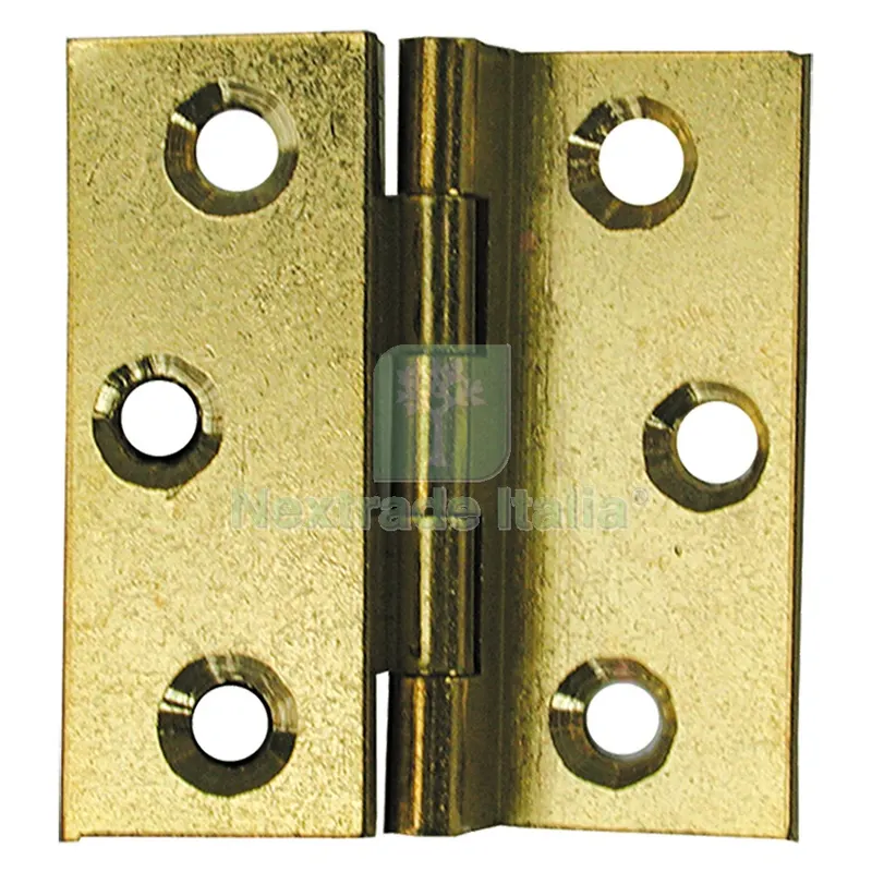 Cerniera Mezzo Collo Ottone mm. 40x35 - pz. 2 — Cerniere e cardini — rif. FERX.038200NLM