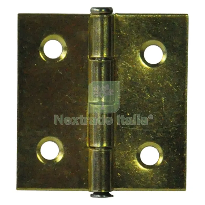 CERNIERA OTTONATA mm. 60x50 - pz. 2 — Cerniere e cardini — rif. FERX.038163NLM CERNIERA OTTONATA mm. 60x50 - pz. 2 — Cerniere e cardini — rif. FERX.038163NLM