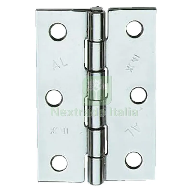 Cerniera in Acciaio Inox ART.838IN mm. 50 x 40 - pz. 2 — Cerniere e cardini — rif. FERX.039340NLM Cerniera in Acciaio Inox ART.838IN mm. 50 x 40 - pz. 2 — Cerniere e cardini — rif. FERX.039340NLM