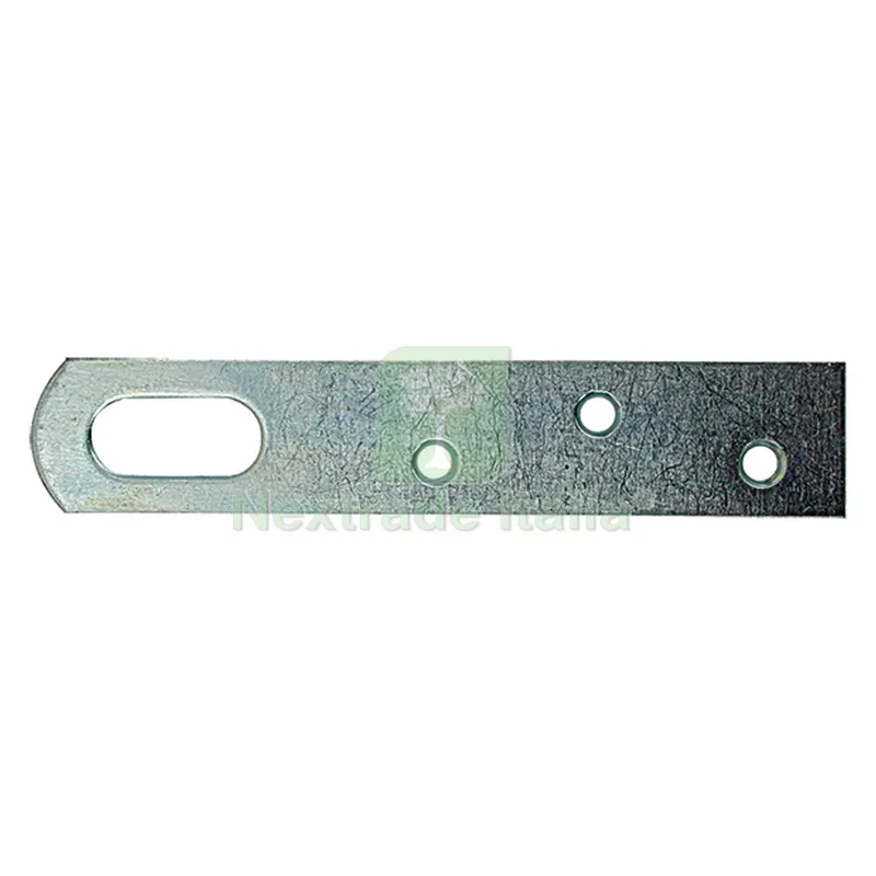 LASTRINA PER PENSILI CON ASOLA mm. 100 - pz. 8 — Piastre e angolari — rif. FERX.038072NLM