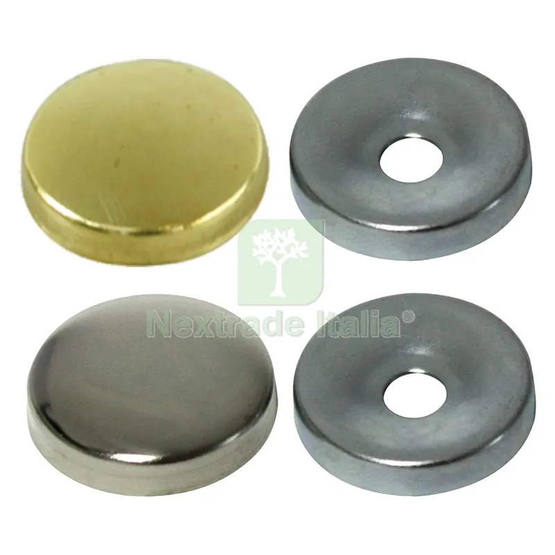 BORCHIA COPRIVITE CONICA mm 14 - pz. 8 ottone lucido — Viti — rif. FERX.030406NLM BORCHIA COPRIVITE CONICA mm 14 - pz. 8 ottone lucido — Viti — rif. FERX.030406NLM