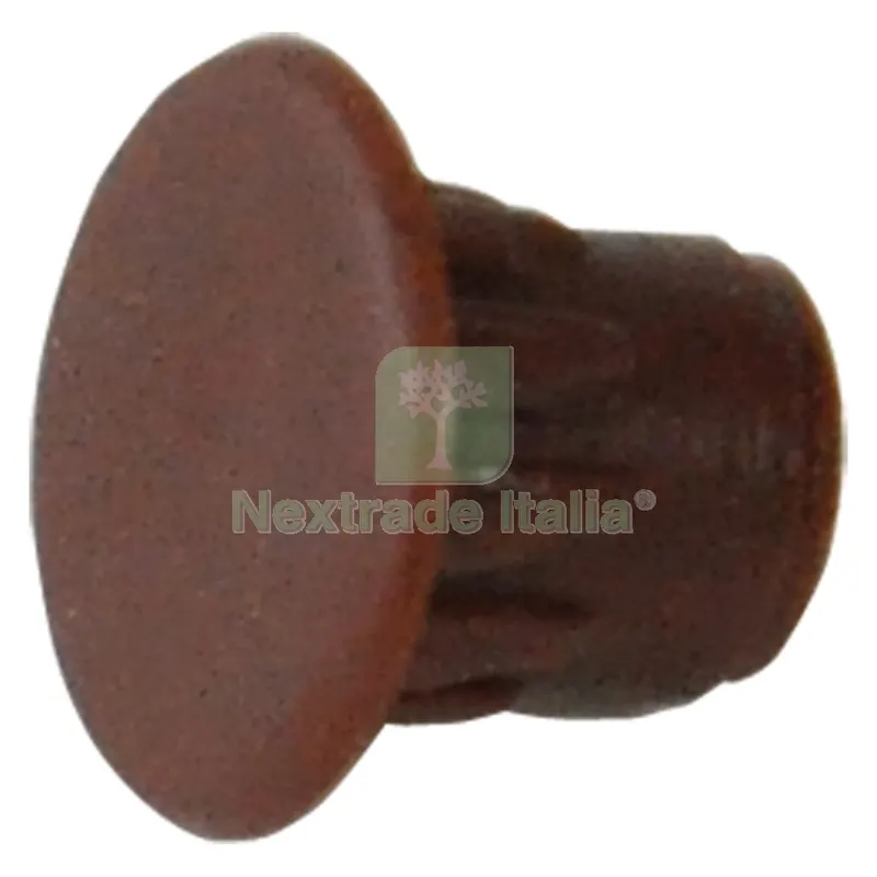 Tappi Copriforo per Armadi mm. 5 pz 50 - marrone — Casalinghi e organizzazione — rif. FERX.038900NLM