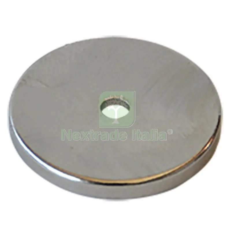 Bottone Magnetico con Foro Svasato à-£ mm 20 forza 10 kg - pz. 7 — Ferramenta per legno e mobili — rif. FERX.030832NLM