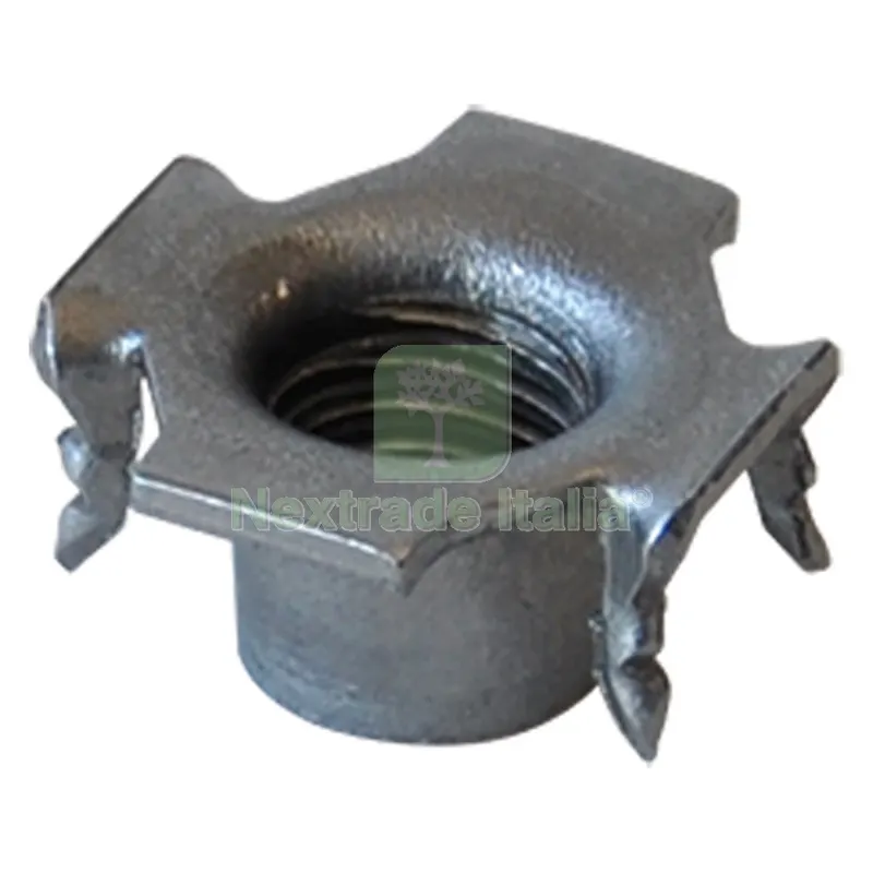 FONDELLO ACCIAIO TIPO 'RAGNO' diametro mm 22 x h.11 - M8 pz 20 — Ferramenta porte e finestre — rif. FERX.038882NLM FONDELLO ACCIAIO TIPO 'RAGNO' diametro mm 22 x h.11 - M8 pz 20 — Ferramenta porte e finestre — rif. FERX.038882NLM