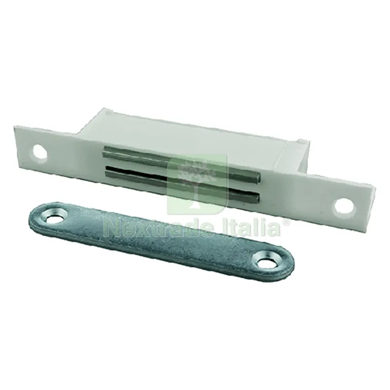 CHIUSURA MAGNETICA forza 12 kg bianca - pz. 1 — Ferramenta per legno e mobili — rif. FERX.031030NLM CHIUSURA MAGNETICA forza 12 kg bianca - pz. 1 — Ferramenta per legno e mobili — rif. FERX.031030NLM